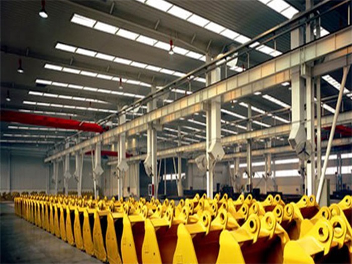 梅河口徐工集团挖掘机装配车间